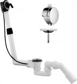 Сифон для ванны Kludi Rotexa Multi с функцией налива и слива-перелива, хром 2120005N-00