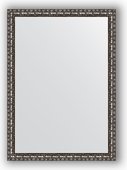 Зеркало Evoform Definite 500x700 в багетной раме 38мм, чёрненое серебро BY 0788