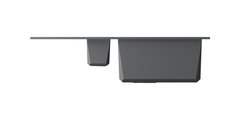 Кухонная мойка Omoikiri Sakaime 78-2-PL с крылом, Tetogranit, платина 4993199