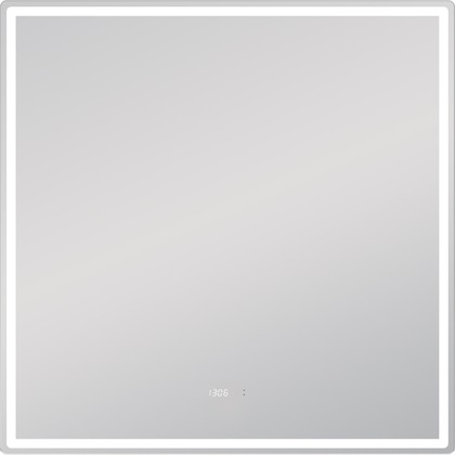 Зеркало Vigo Roberta Luxe 1000x1000 LED-подсветка, подогрев, бесконтактный выключатель, часы, диммер 295