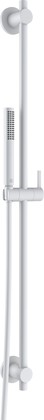 Душевой гарнитур Kludi Nova Fonte Puristic 900, 1 режим, белый матовый 2084053-15