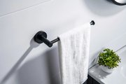 Полотенцедержатель Aquatek Европа 271, чёрный матовый AQ4119MB