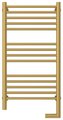 Полотенцесушитель электрический Сунержа Богема 2.0, прямая, 800x400, МЭМ справа, матовое золото 032-5205-8040
