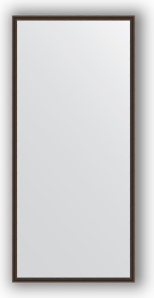 Зеркало Evoform Definite 680x1480 в багетной раме 28мм, витой махагон BY 0761