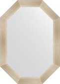Зеркало Evoform Polygon 500x700 в багетной раме 59мм, травленое серебро BY 7041