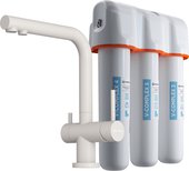 Комплект смеситель+фильтр Omoikiri Nagano-PA-P + Pure drop Lite, пастила 4216.8028P