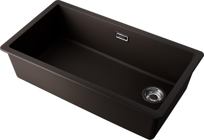 Кухонная мойка Omoikiri Kata 76-U/I Side ES, Artgranit, со смещённым сливом, espresso 4997590