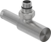 Вентиль Сунержа угловой Цилиндр G1/2"НРxG1/2"НР, сатин 071-1400-1212
