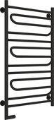 Полотенцесушитель электрический Сунержа Элегия 2.0 1000x600, МЭМ левый, чёрный матовый 31-5218-1060