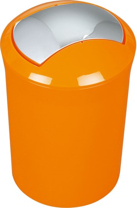 Ведро для мусора Spirella Sydney Acrylic, 5л, оранжевый 1014382
