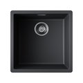 Кухонная мойка Omoikiri Yamakawa 45Т Integra-BL Tetogranit, чёрный 4997257
