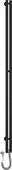 Полотенцесушитель электрический Сунержа Нюанс 1800, чёрный матовый 31-0543-1853