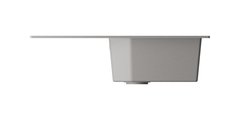 Кухонная мойка Omoikiri Yonaka-78-GR с крылом, leningrad grey 4993706