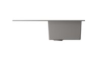 Кухонная мойка Omoikiri Daisen 78-GR, с крылом, leningrad grey 4993325