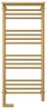 Полотенцесушитель электрический Сунержа Богема 2.0, с полкой, 1000x400, МЭМ слева, матовое золото 032-5206-1040