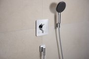 Шланговое подсоединение Hansgrohe FixFit Fine Q, с клапаном обратного тока, хром 28884000
