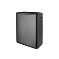 Мусорный бак Brabantia Bo Touch Bin 2x30л, тёмно-серый 233609