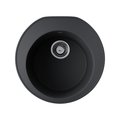 Кухонная мойка Omoikiri Miya 50R-BL Tetogranit, чёрный 4993502
