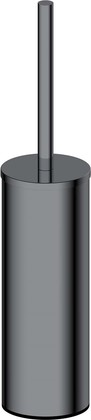 Ёршик туалетный Aquatek Вега напольный, оружейная сталь AQ4011BGM