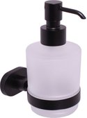 Дозатор для жидкого мыла RAV Slezak Yukon, настенный, чёрный YUA0303CMAT