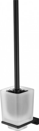 Туалетный ершик в комплекте Wonzon & Woghand Eclipse, чёрный матовый WW-9129-BL