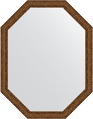 Зеркало Evoform Polygon 700x900 в багетной раме 56мм, виньетка состаренная бронза BY 7032