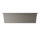 Кухонная мойка Omoikiri Omishima 76-U DG Matt Natceramic, подстольный монтаж, dust grey матовый 4997571