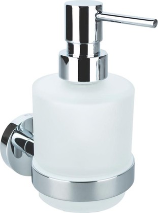 Дозатор для жидкого мыла Bemeta Omega, стекло, хром 104109102