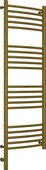 Полотенцесушитель электрический Сунержа Богема 3.0 выгнутая, 1200x400, МЭМ левый, состаренная бронза 05-5802-1240