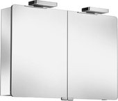Зеркальный шкаф 95x67см с подсветкой двухдверный Keuco ELEGANCE 21603171301