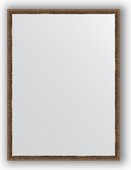 Зеркало Evoform Definite 580x780 в багетной раме 26мм, витая бронза BY 1002
