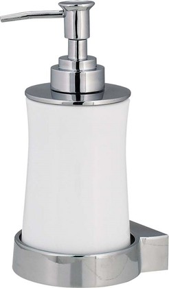 Дозатор для жидкого мыла Spirella Sydney настенный, керамика, белый 1003181