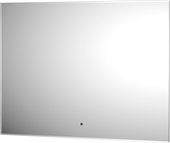 Зеркало с фацетом Defesto Glow 80x60, LED подсветка, ИК-выключатель, нейтральный белый свет DF 2507RH
