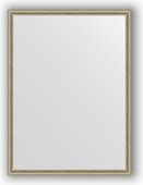 Зеркало Evoform Definite 580x780 в багетной раме 28мм, витое серебро BY 0639