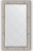 Зеркало Evoform Exclusive-G 760x1310 с гравировкой, в багетной раме 88мм, римское серебро BY 4233