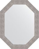 Зеркало Evoform Polygon 760x960 в багетной раме 90мм, чеканка серебряная BY 7188