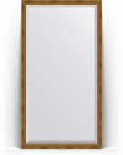 Зеркало Evoform Exclusive Floor 1080x1980 пристенное напольное, с фацетом, в багетной раме 70мм, состаренная бронза с плетением BY 6143