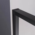 Душевая дверь Veconi Premium Prato 300 B-L, 1700, левая, прозрачное стекло Easy Clean, чёрный матовый PR3/L-170-01-B-C4