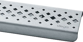 Дизайн-решетка стальная матовая, 900мм Viega Advantix Visign ER1 570446