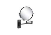 Зеркало косметическое Aquatek настенное, x5, чёрный матовый AQ4911MB