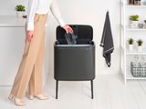 Мусорный бак Brabantia Bo Touch Bin 36л, тёмно-серый 233562
