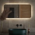 Зеркало Defesto Opti, LED-подсветка 28W, 100x50, сенсорный выключатель, нейтральный белый свет DF 2805SH