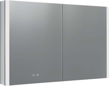 Шкаф зеркало для ванной Aquatek боковая подсветка, 1000x700x133 AQ7109-MLC