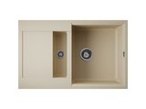 Кухонная мойка Omoikiri Sakaime 78-2-CH с крылом, Tetogranit, шампань 4993237