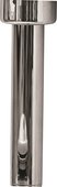 Труба низкая для среднего бачка Artceram Civitas, с механизмом слива и ручкой смыва, хром HEA013 71