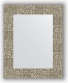 Зеркало Evoform Definite 430x530 в багетной раме 70мм, соты титан BY 3020