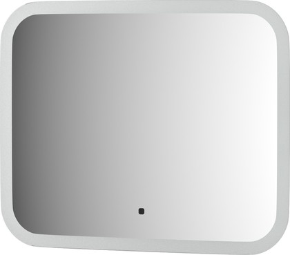Зеркало с матированием и LED-подсветкой Defesto, 15W, 50x40см, ИК-выключатель, тёплый белый свет DF 3811RH