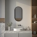 Зеркало с окантовкой Defesto Aura 40x80, LED подсветка, без выключателя, нейтральный белый свет DF 2922