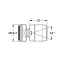 Аэратор с шаровым шарниром, хром Grohe 13915000