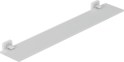 Полка стеклянная Kludi Vela S 600, белый матовый 2597353